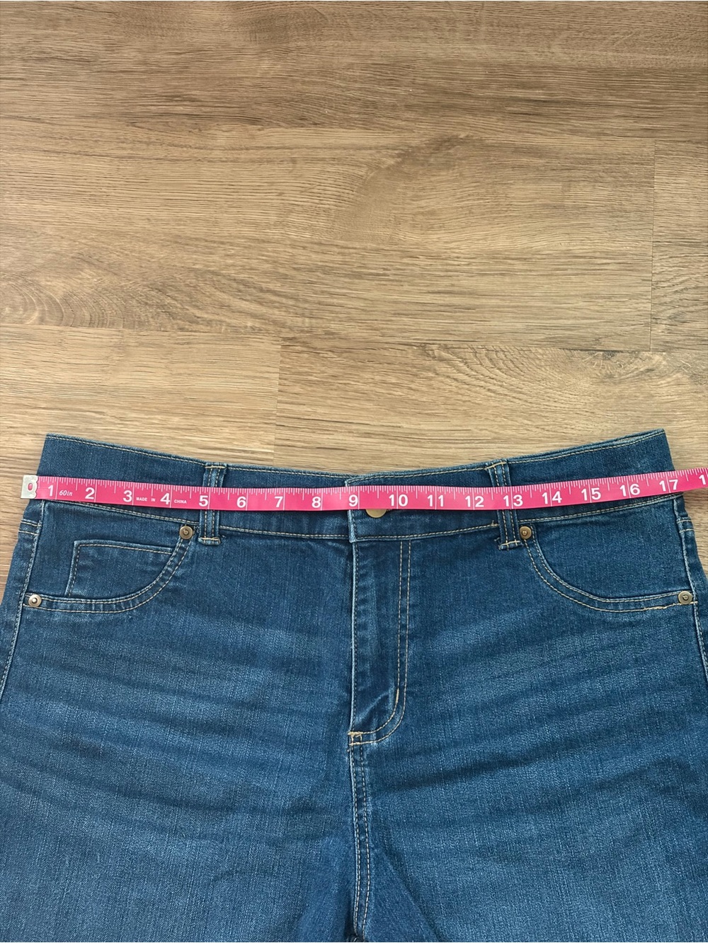 Just Be High-Rise Medium Wash 5” Denim Shorts - Picture 3 of 6